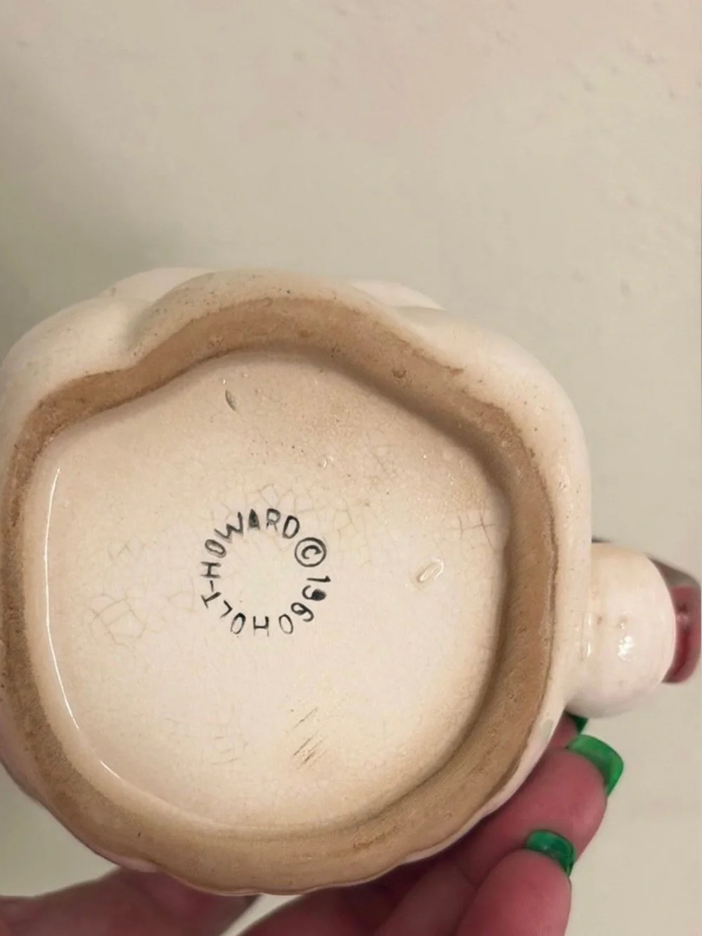 Holt-Howard vintage Ceramic Mug  winking Santa RARE